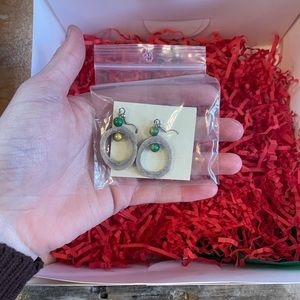 Handmade horseshoe earrings